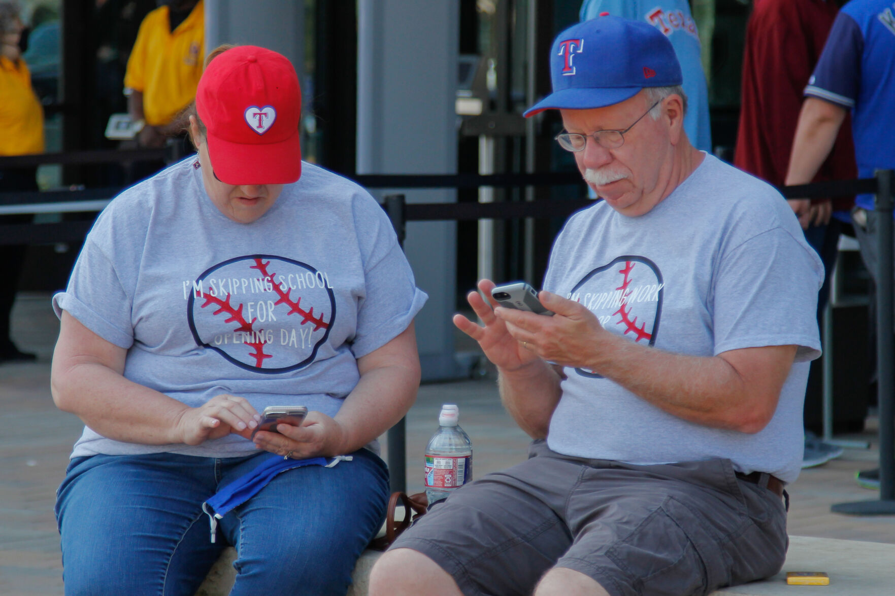 Photos: Texas Rangers play in front of fans at Globe Life Field for the first time